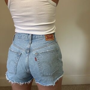 Levi’s 501 denim shorts